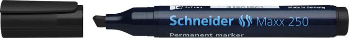 Produktbild Schneider Permanentmarker Maxx 250 Strichstärke: 2-7 mm Schreibfarbe: schwarz (1x)