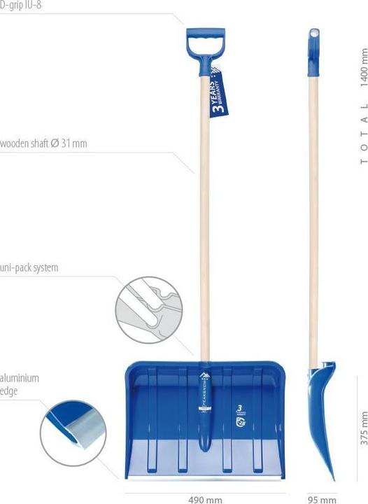 Immagine prodotto Prosperplast Schneeschieber
