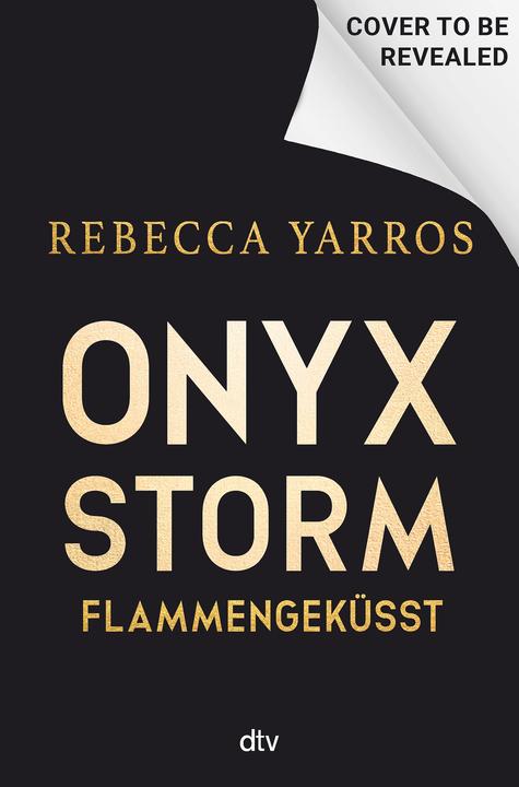 Actual product image Onyx Storm (German, Rebecca Yarros, 2025)