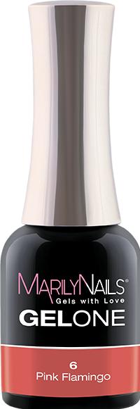 Immagine prodotto Marily Nails GELONE - 06 Fenicottero rosa (06 Fenicottero rosa, Vernice UV gel)