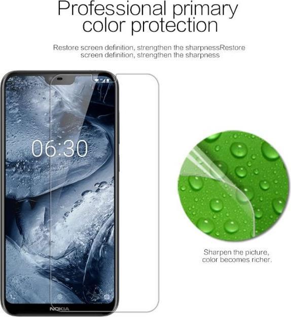 Actual product image Nillkin Super Clear Series Protective Film (1 Piece, Nokia 6.1 Plus)
