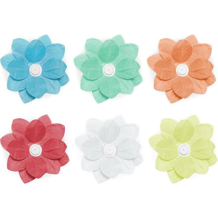 Partydeco Schwimmende Wasserlaternen Lotusblüten