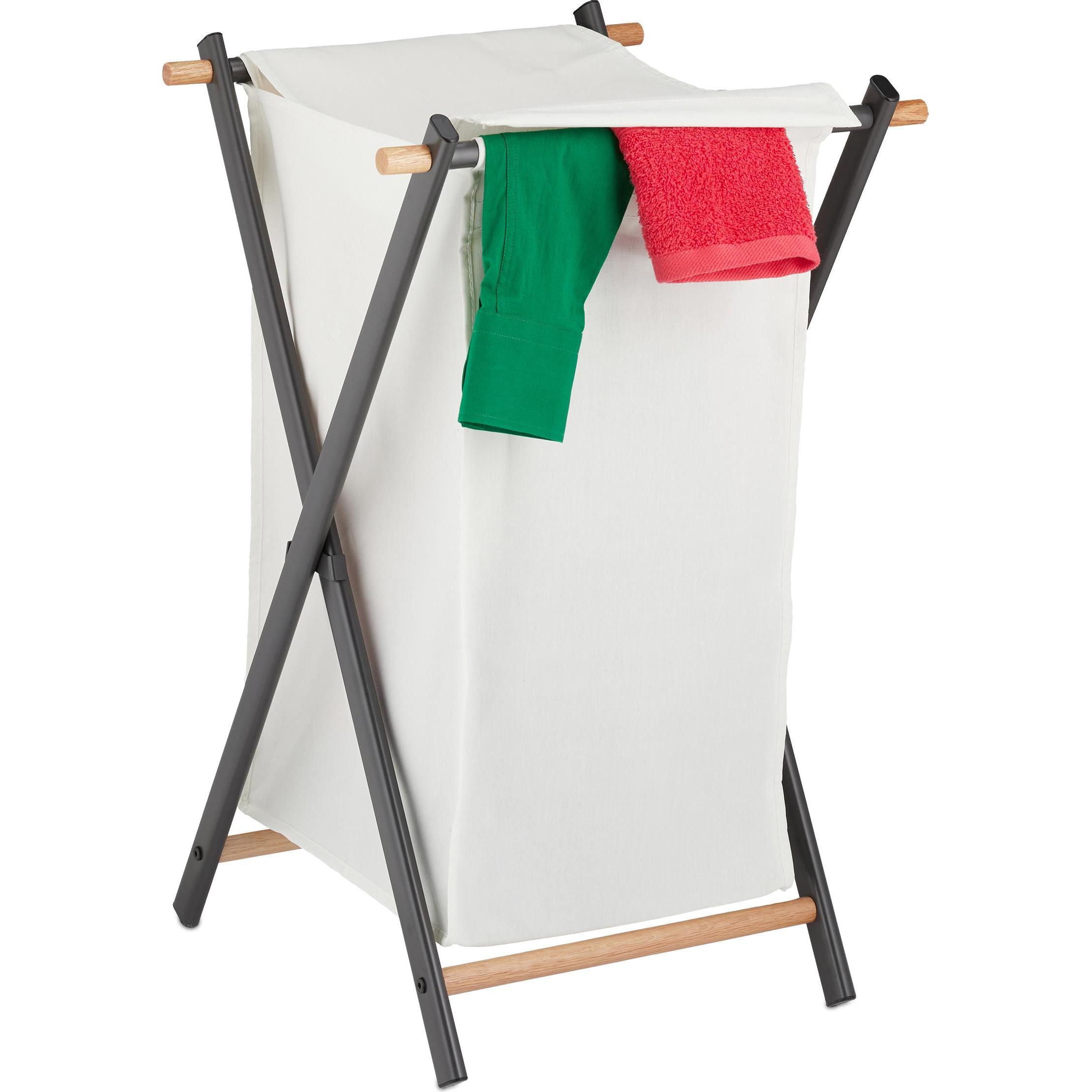 Relaxdays, Wäschekorb, Wäschekorb (50 l)