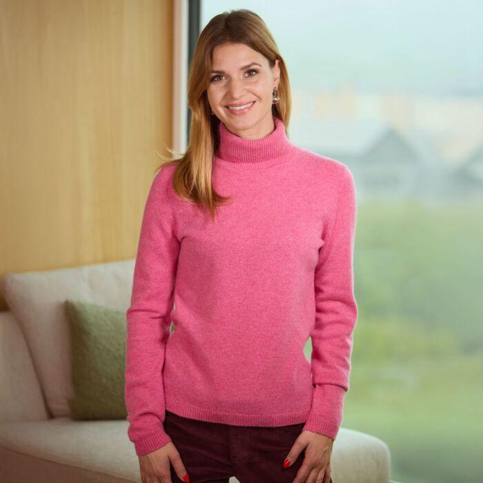Produktbild Enrico Rosselli Rollkragenpullover Damen-Pullover (M)