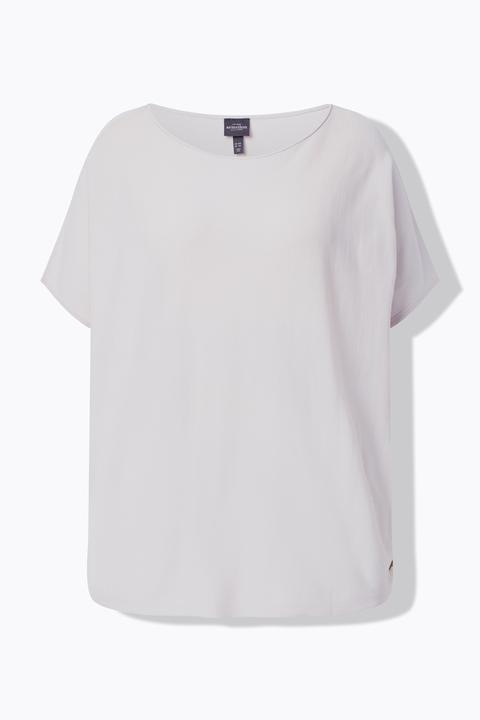 Produktbild Ulla Popken Pullover, oversized, U-Boot-Ausschnitt, Fledermausarm (60)