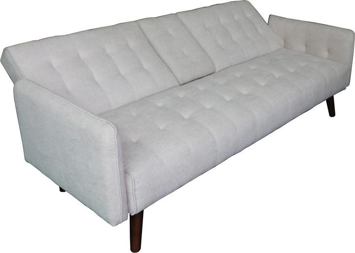 Produktbild HTI-Living Sofa mit Knopfsteppung Elouisa Grau (Ecksofa)