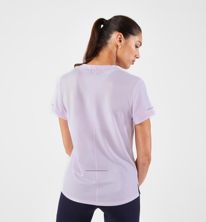 Actual product image Kiprun Women's breathable short-sleeved running shirt - Run 500 Dry mauve (XXL)