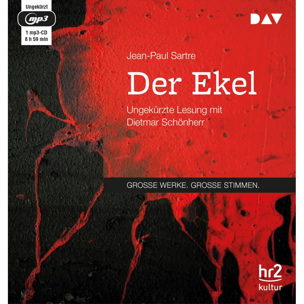 Der Ekel, Hörbücher von Jean-Paul Sartre, Uli Aumüller, Dietmar Schönherr