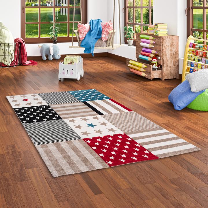 Produktbild Pergamon Kinder und Jugend Teppich Maui Sterne (80 x 150 cm)