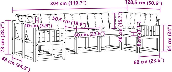 Immagine prodotto vidaXL Sofa Set