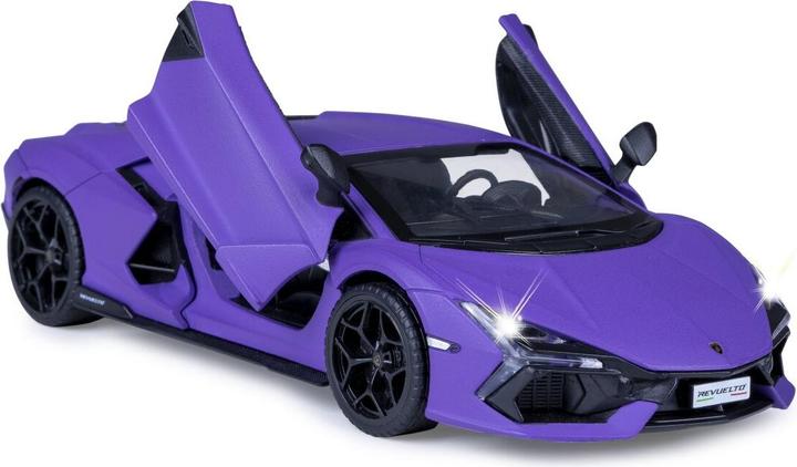 Produktbild Jamara Kids Lamborghini Revuelto Diecast 1:32 lila inkl. Knopfzellen