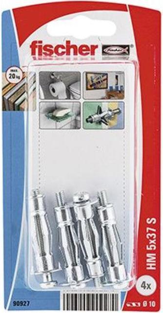 Produktbild Fischer Hohlraum-Metalldübel HM 5x37 S K (4 Stk.)
