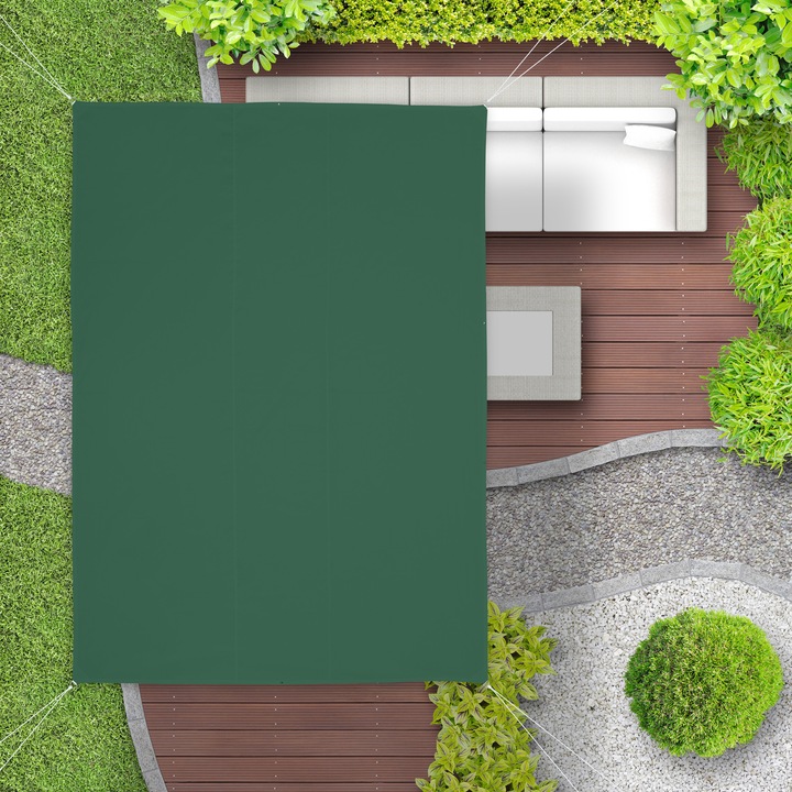 Image du produit Relaxdays Voile d'ombrage (350 x 450 x 0.1 cm)