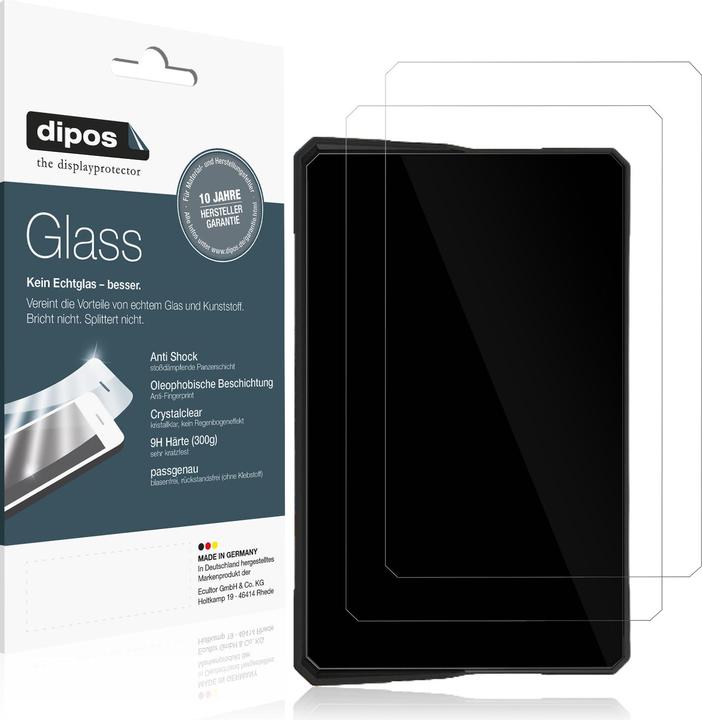 Actual product image Dipos Anti-Shock Screen Protector Clear