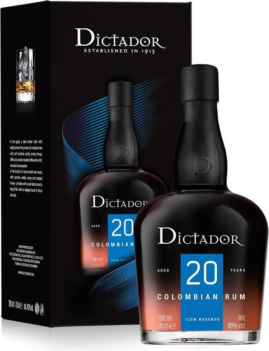 Immagine prodotto Dictador 20 Anni (1 x 70 cl)
