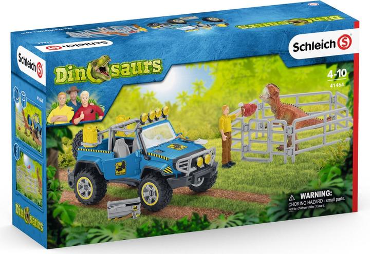 Actual product image Schleich Off-road vehicle with Dino outpost