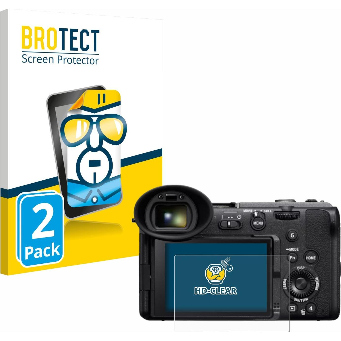 BROTECT Pellicola Trasparente (Pellicola protettiva), Custodia fotocamera, Trasparente