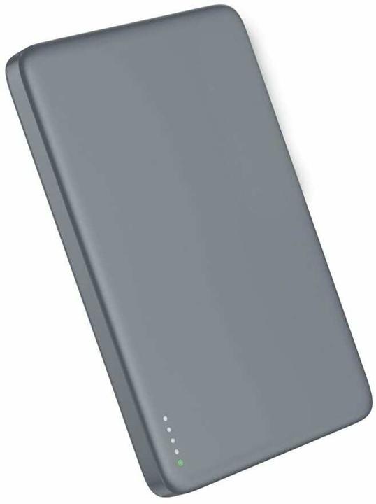 Image du produit Valenta Powerbank MagSafe Ultra Slim, Grau 5000 mAh (5000 mAh, 15 W, 19.35 Wh)