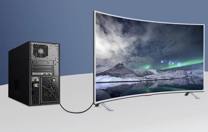 Produktbild Renkforce RF-4995154 DisplayPort HDMI Verbindungskabel(1x Stecker (1 m, DisplayPort, 2.1)