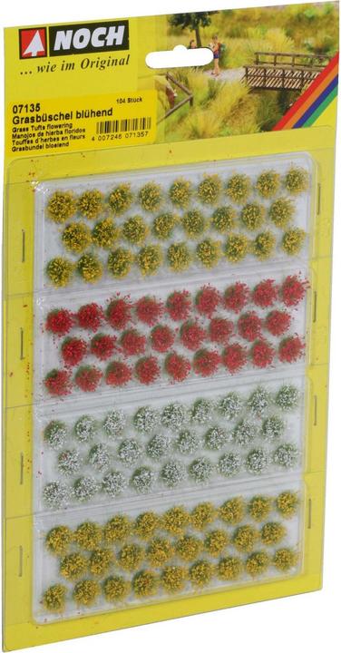 Produktbild Noch Grasbüschel 6 mm 7135 Blühend