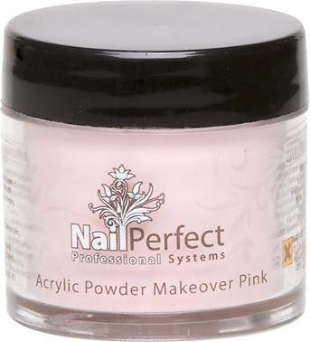 Nail Perfect Makeover Acrylic Powder Pink 25g (Pink)