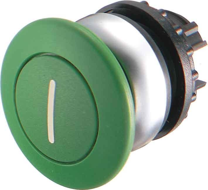 Actual product image Eaton M22-DP-S Mushroom pushbutton 216712 black momentary 216712