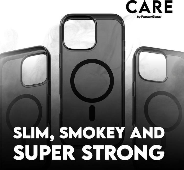 Produktbild PanzerGlass CARE Smokey Case (Apple iPhone 16 Pro)