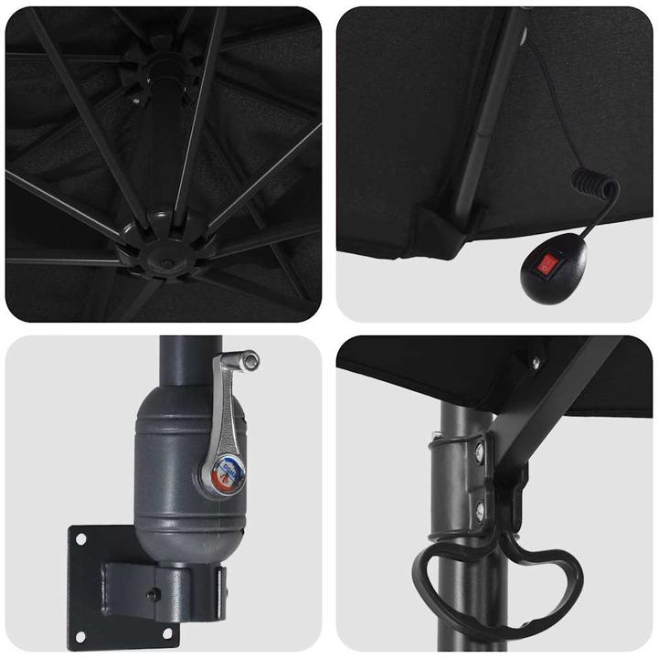 Actual product image vidaXL Garten-Sonnenschirm (2.48 m)