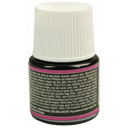 Thumbnail - Pebeo, Künstlerfarbe + Bastelfarbe, Deco Glänzende Acrylfarben (Tiefschwarz, 45 ml)