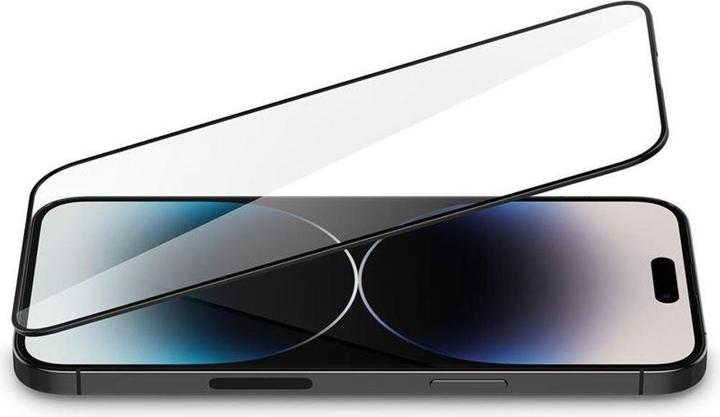 Produktbild Spigen GEHÄRTETES GLAS Spiele FC IPHONE 14 PRO MAX Schwarz (1 Stück, Apple iPhone 14 Pro Max)
