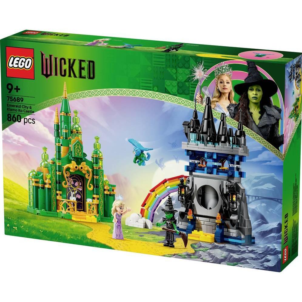 LEGO Wicked Emerald City & Kiamo Ko Castle, Kinder Spielzeug (75689, LEGO Wicked)
