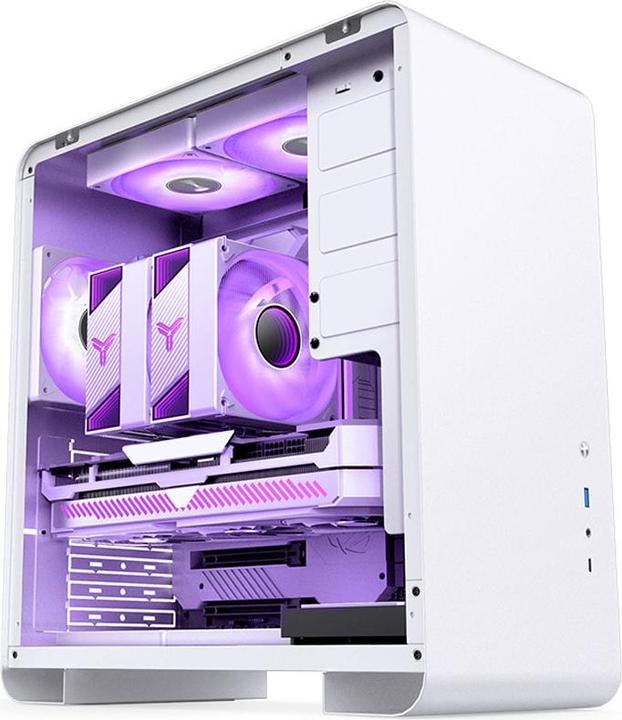 Actual product image Jonsbo U4 Pro Mesh White (mATX, Mini-ITX, ATX)