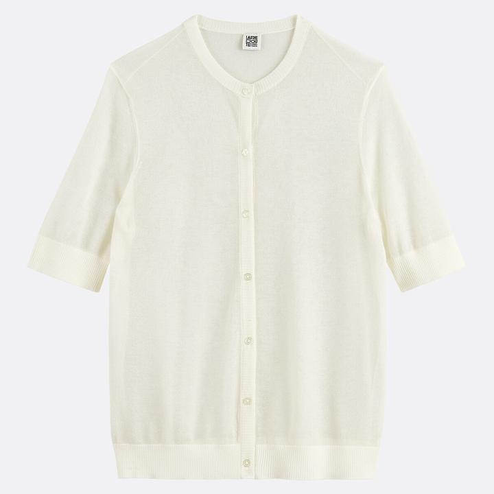 Produktbild La Redoute Collections Kurze Strickjacke (XL)