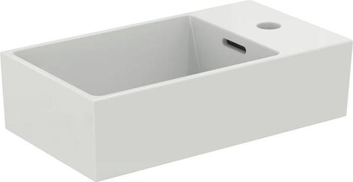 Ideal Standard IDS Handwaschbecken EXTRA Abl. re 1 HL 450x250x150mm weiss (250 mm, 450 mm)