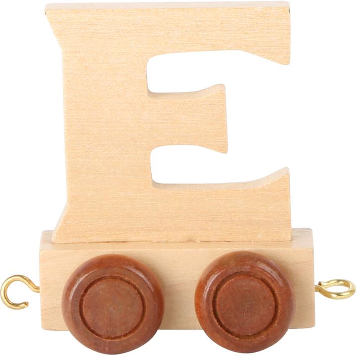 Actual product image small foot Letter E