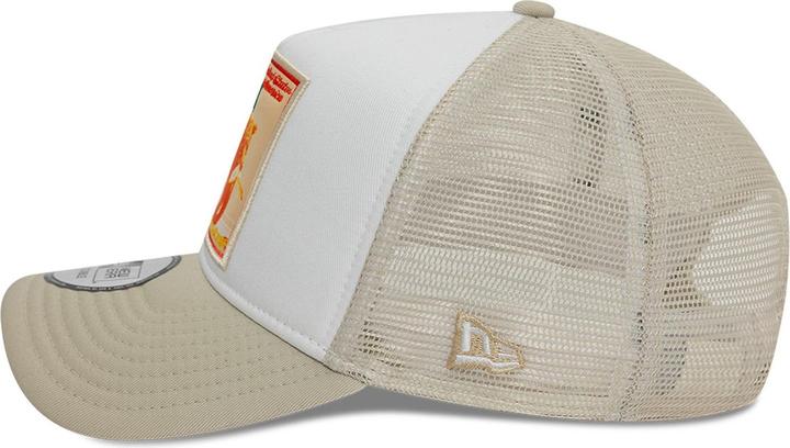 Produktbild New Era A-Frame Mesh Trucker Cap - California Patch Beige (One Size)