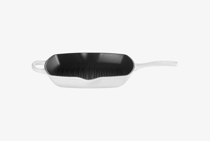 Image du produit Le Creuset Signature (26 cm, Poêle à grillades, Fonte)