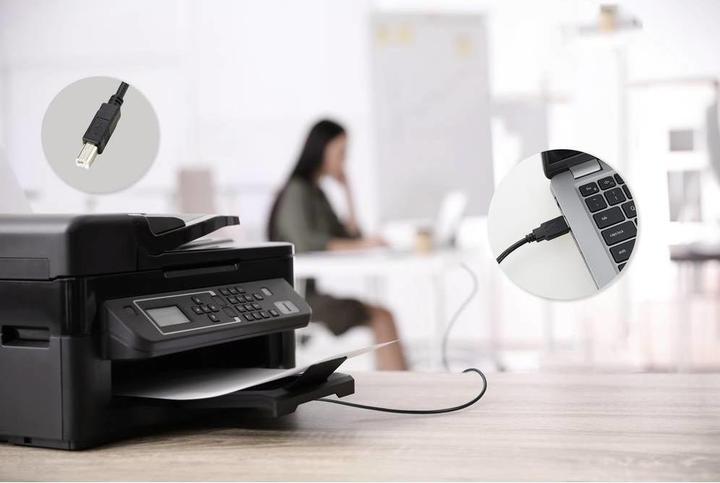 Produktbild Renkforce USB-Kabel USB 2.0 USB-A Stecker, USB-B Stecker 15.00 m Schwarz Aktiv m (15 m, USB 2.0, 2.50 W)