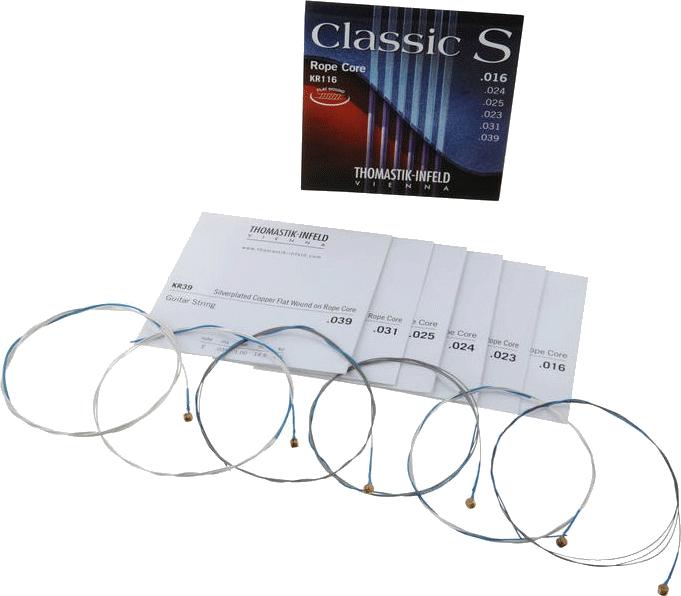 Immagine prodotto Thomastik Classic S Hard Set (6 x, Chitarra, 0.04")