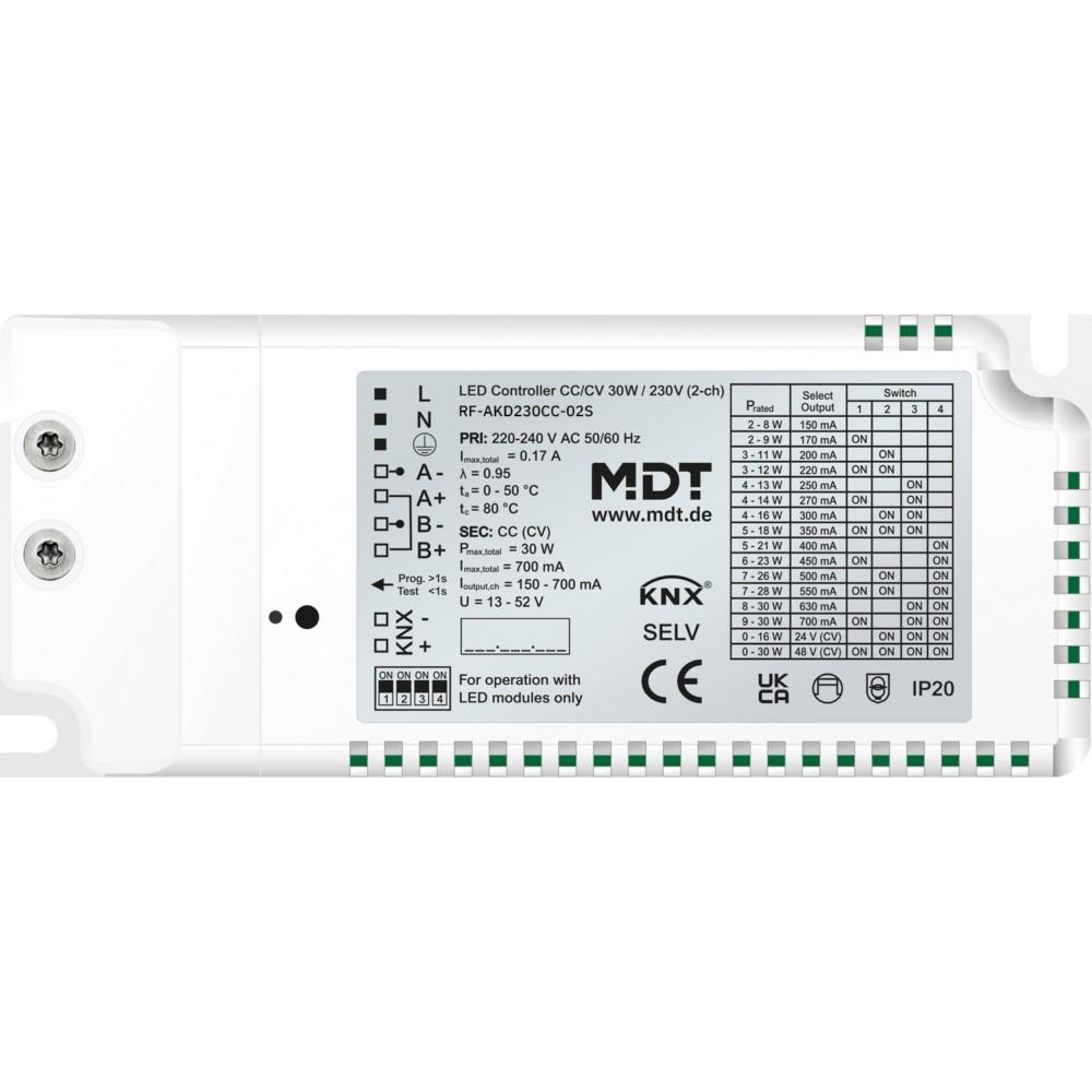 MDT, Attuatore, KNX RF+ (Attuatore dimmerabile)
