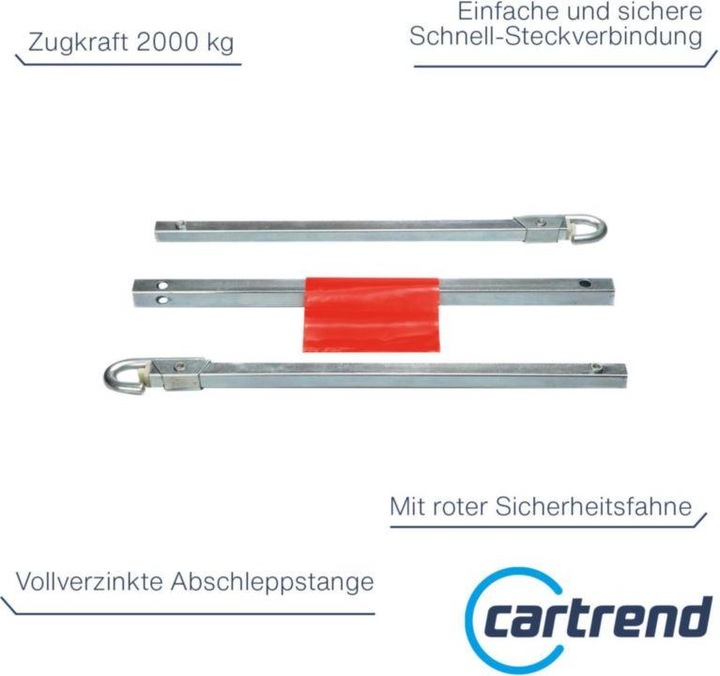 Produktbild Cartrend Abschleppstange 2t