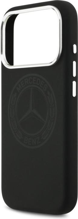 Produktbild Mercedes Etui Silicone Vintage Logo MagSafe do iPhone 17 Pro czarny (Apple iPhone 17 Pro)