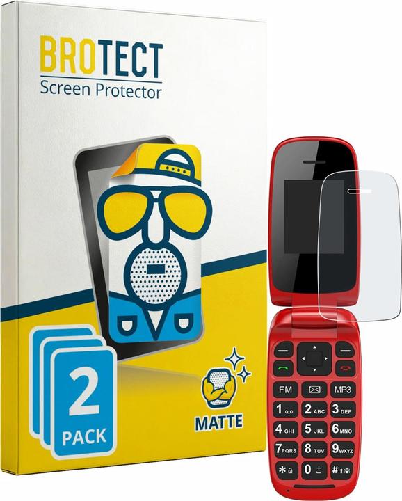 Produktbild BROTECT Entspiegelungsfolie für Chakeyake R341 Displayschutz Displayschutzfolie Folie Matt