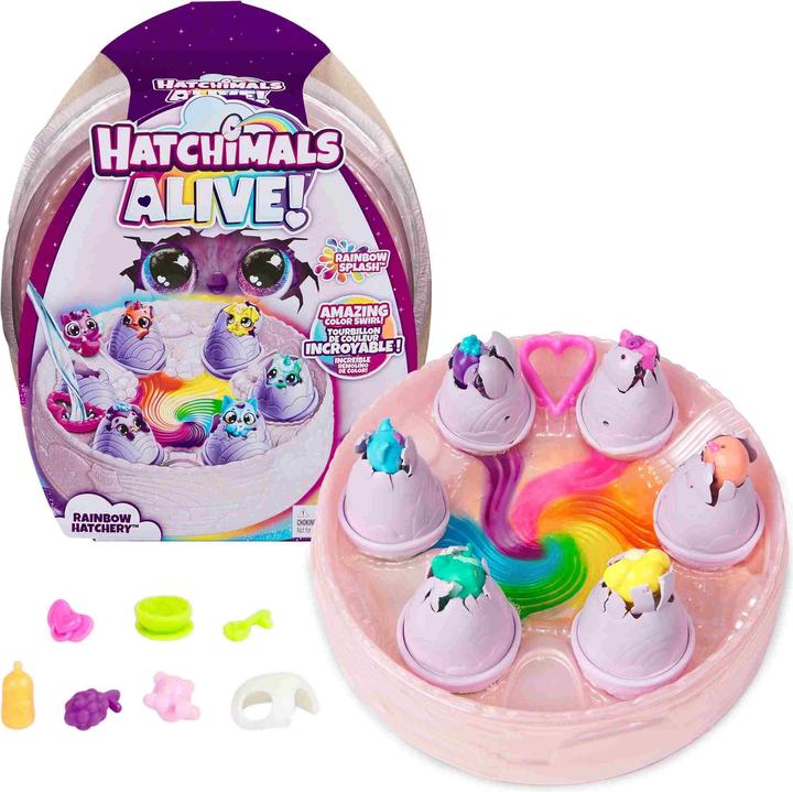 Actual product image Hatchimals Alive Rainbow Hatchery