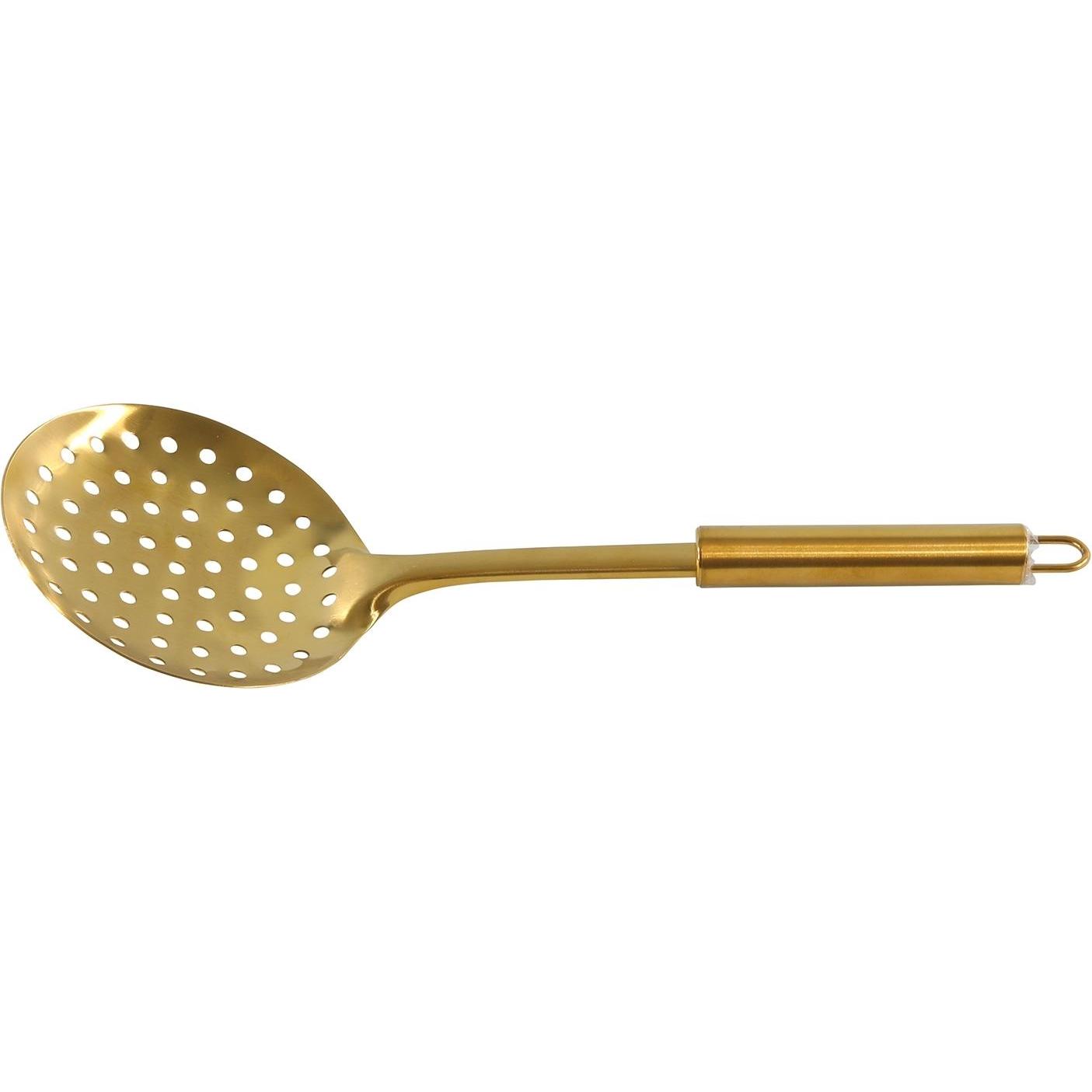 neuetischkultur Sieblöffel 32 cm gold, Besteck, Gold