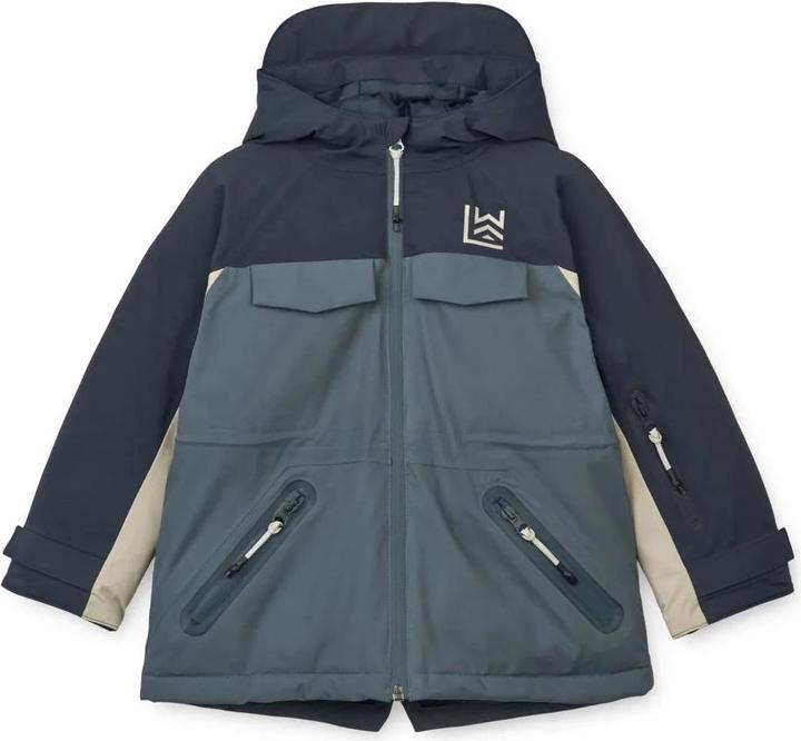 Liewood Winterjacke Kalle Whale blue mix