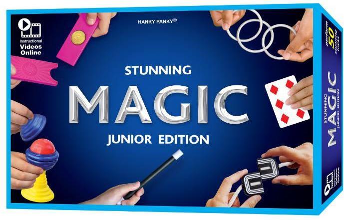 Actual product image Hanky Panky Stunning Magic - Junior Edition 50 tricks (29038)