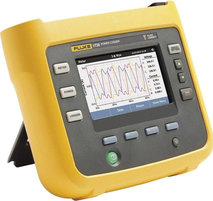 Productafbeelding Fluke 1736/B Power Logger, netanalysator (CAT IV 600V, CAT III 1000V)
