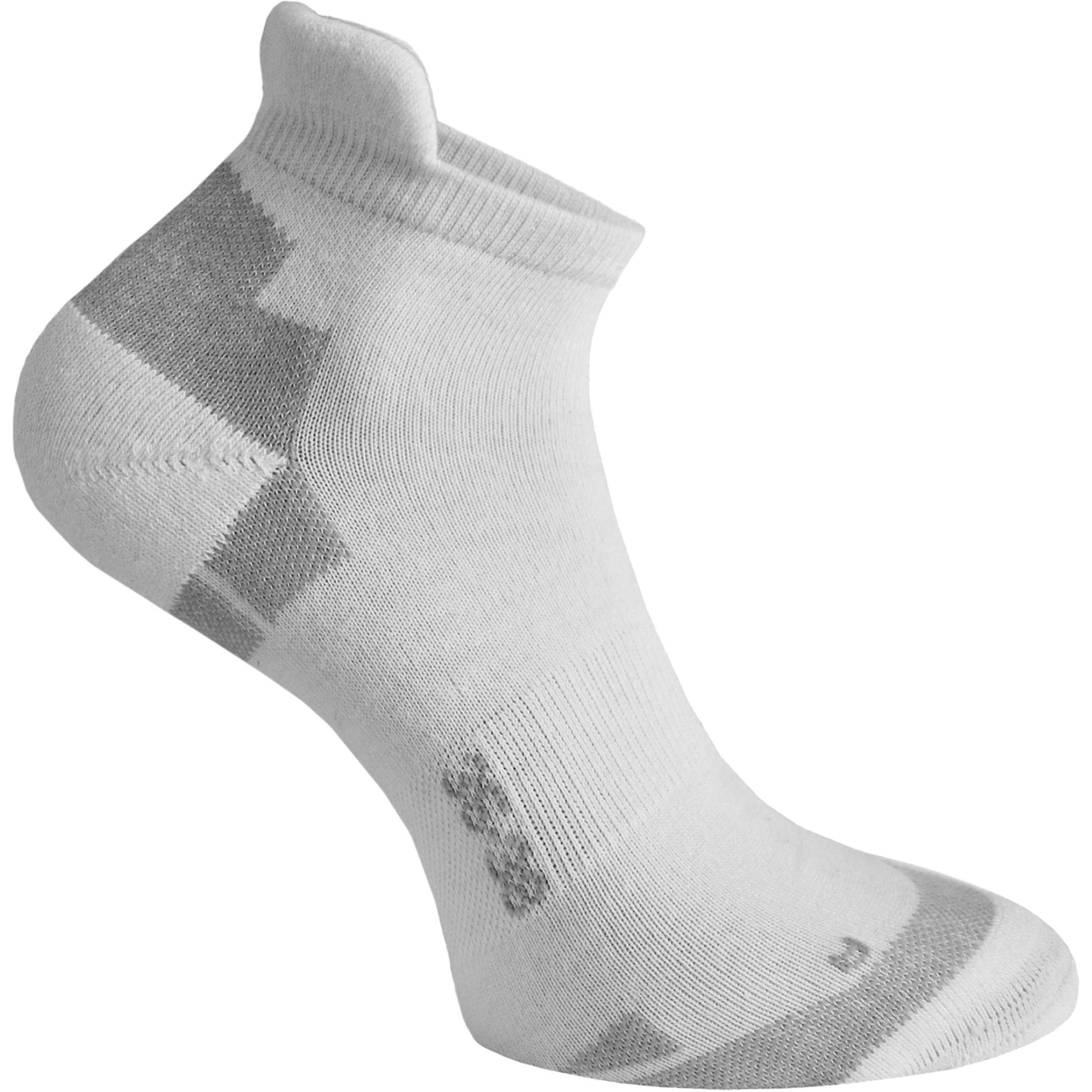 Normani, Herren, Socken, 6 Paar Coolmax Sneakersocken mit Komfortferse, Weiss, (6er Pack, 43 - 46)