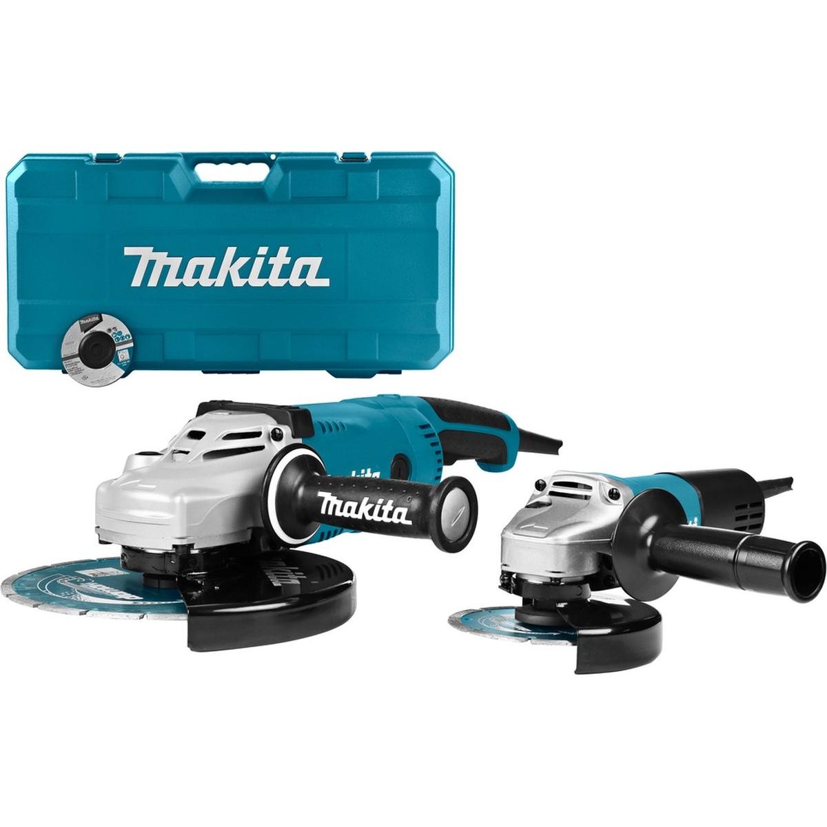 Makita, Smerigliatrice angolare, 230 V Haakse slijperset 125/230 mm (125 mm)
